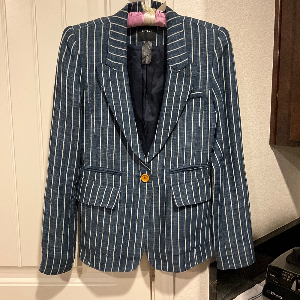 Smythe Pinstripe Blazer